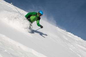 Advanced skiing in Bansko